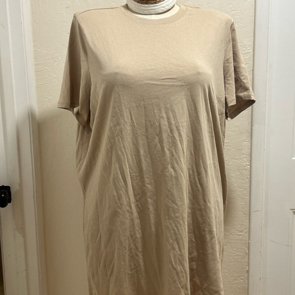 H&M Divided Shoulder Pad TShirt Dress